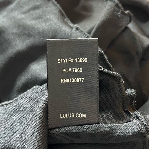 Lulus Mythical Kind of Love Black Maxi Dress Size Medium - Picture 3 of 10